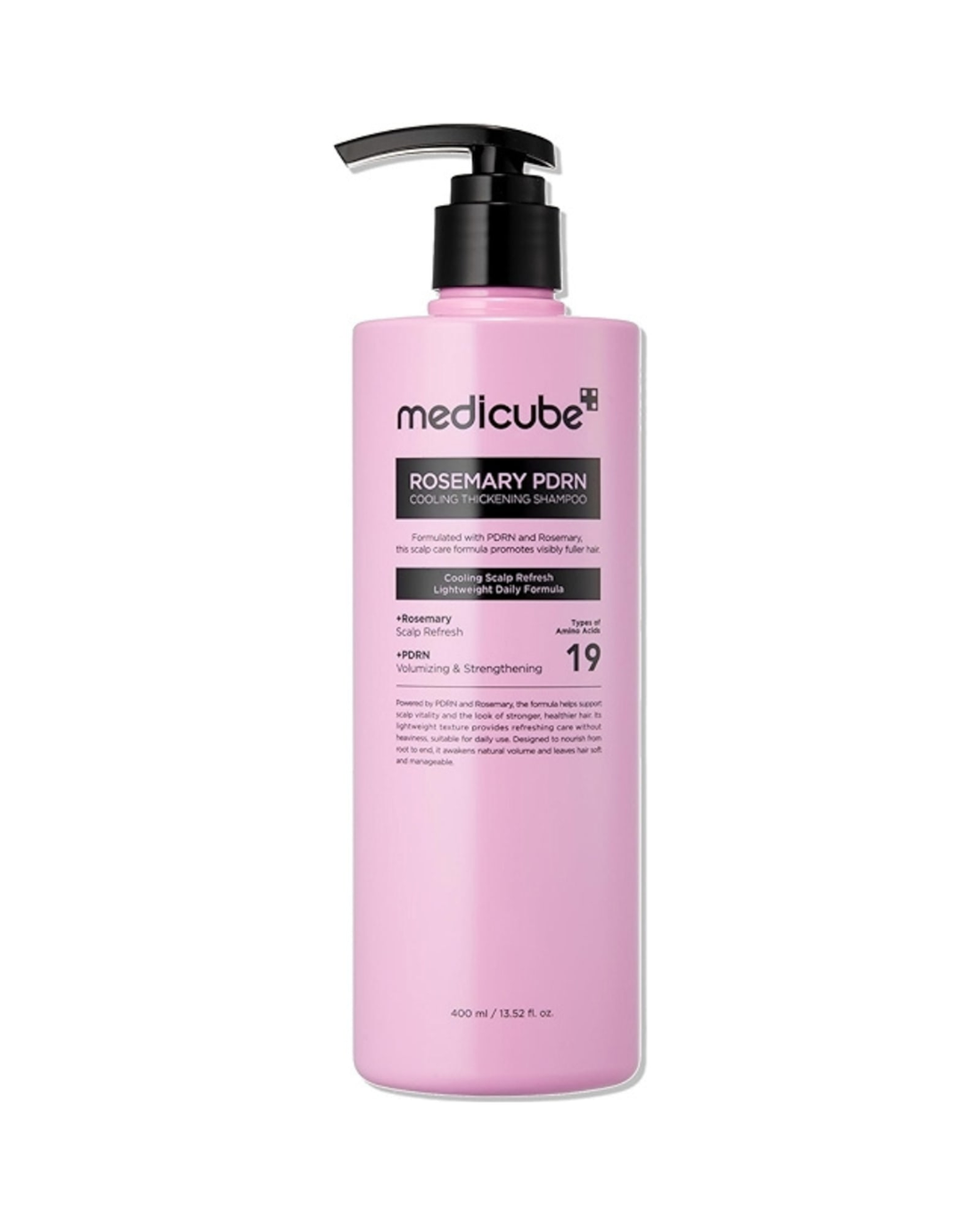 Medicube · Rosemary PDRN Cooling Thickening Shampoo · 400 ml