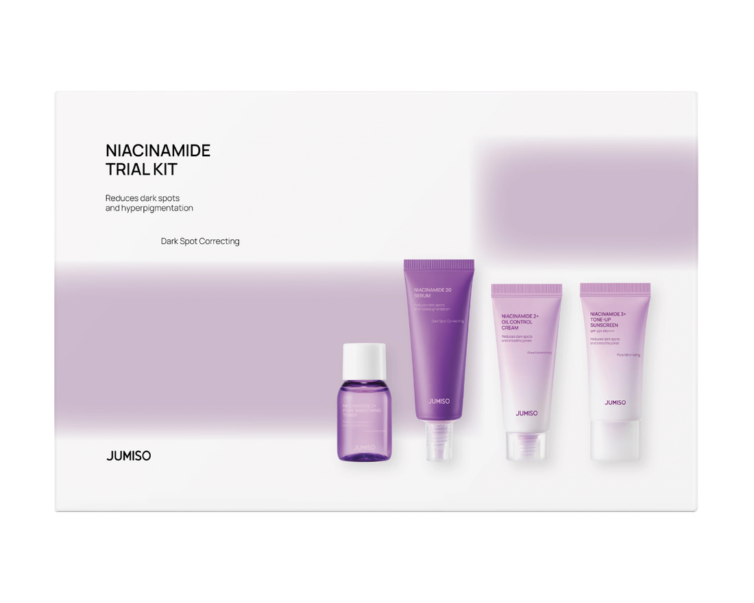 Jumiso Niacinamide Trial Kit 4 piezas (Kit de Prueba)