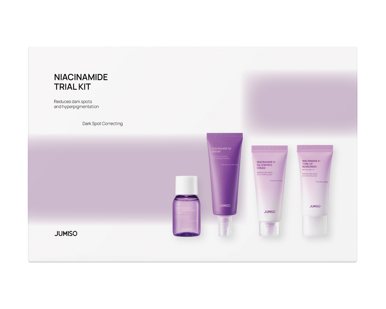 Jumiso Niacinamide Trial Kit 4 piezas (Kit de Prueba)