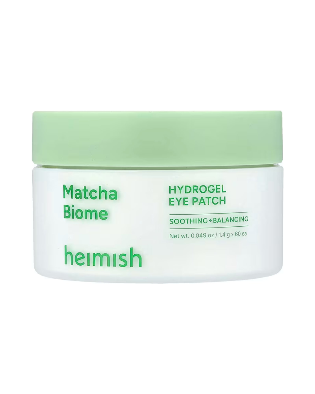Heimish · Matcha Biome Hydrogel Eye Patch · 1.4 g x 60 pzas