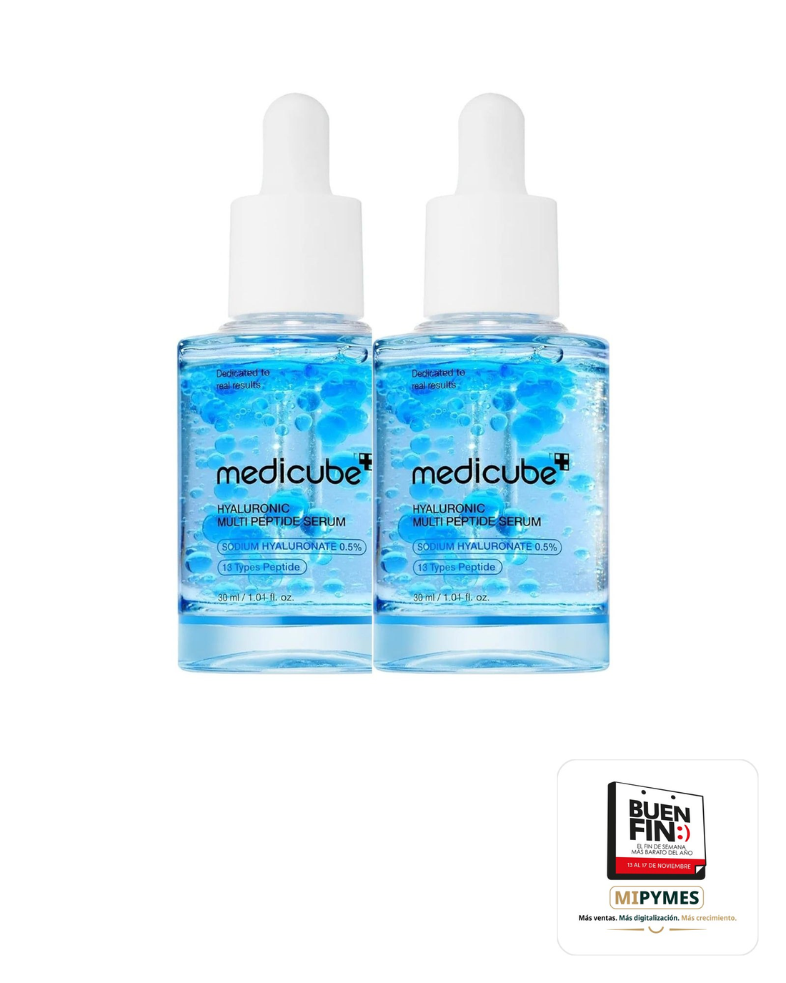 Medicube · Hyaluronic Multi-Peptide Serum · paquete de 2 piezas