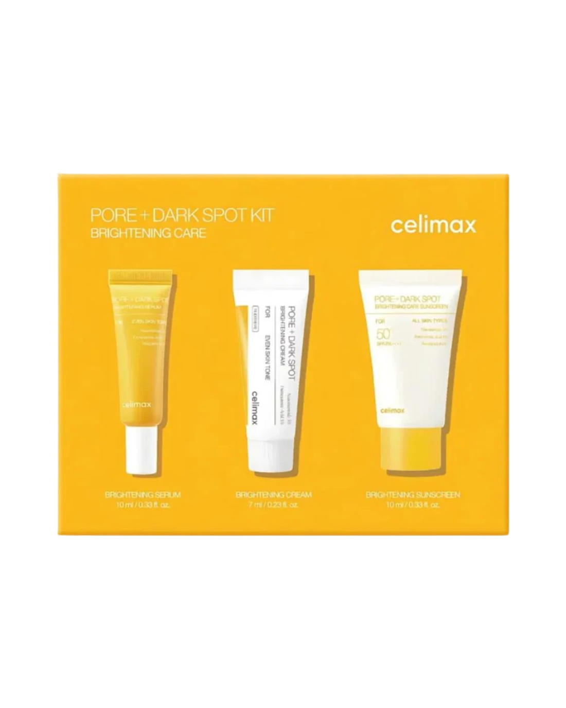 Celimax · Pore + Dark Spot Brightening Kit · Kit (varios productos)