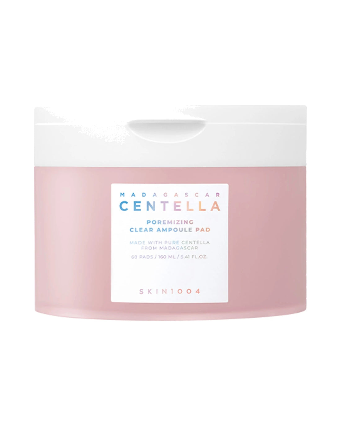 Skin1004 · Madagascar Centella Poremizing Clear Ampoule Pad · 160 ml / 70 pads