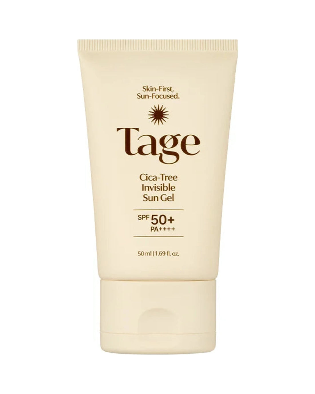 TAGE · Cica-Tree Invisible Sun Gel SPF 50+ · 50 ml