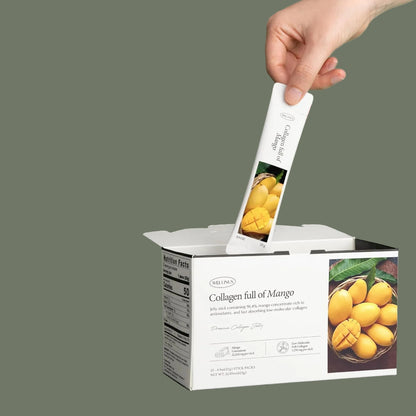 Collagen Full of Mango Collagen Stick Jelly (Colágeno Comestible en Gelatina)