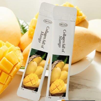 Collagen Full of Mango Collagen Stick Jelly (Colágeno Comestible en Gelatina)
