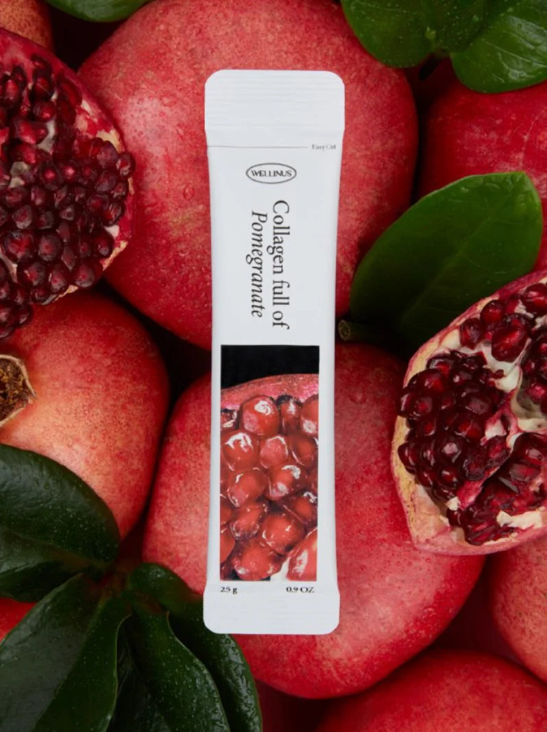 Collagen Full of Pomegranate Collagen Stick Jelly (Colágeno Comestible en Gelatina)