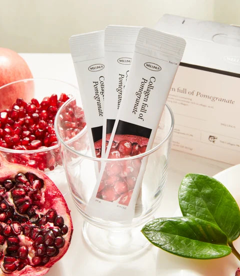 Collagen Full of Pomegranate Collagen Stick Jelly (Colágeno Comestible en Gelatina)