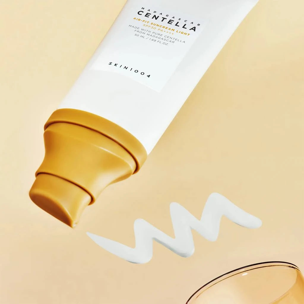 Madagascar Centella Air-fit Suncream Light SPF30 (Protector Solar para Piel Sensible)