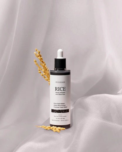 Mixsoon Black Rice peeling Ampoule (Suero Exfoliante de Arroz Negro)