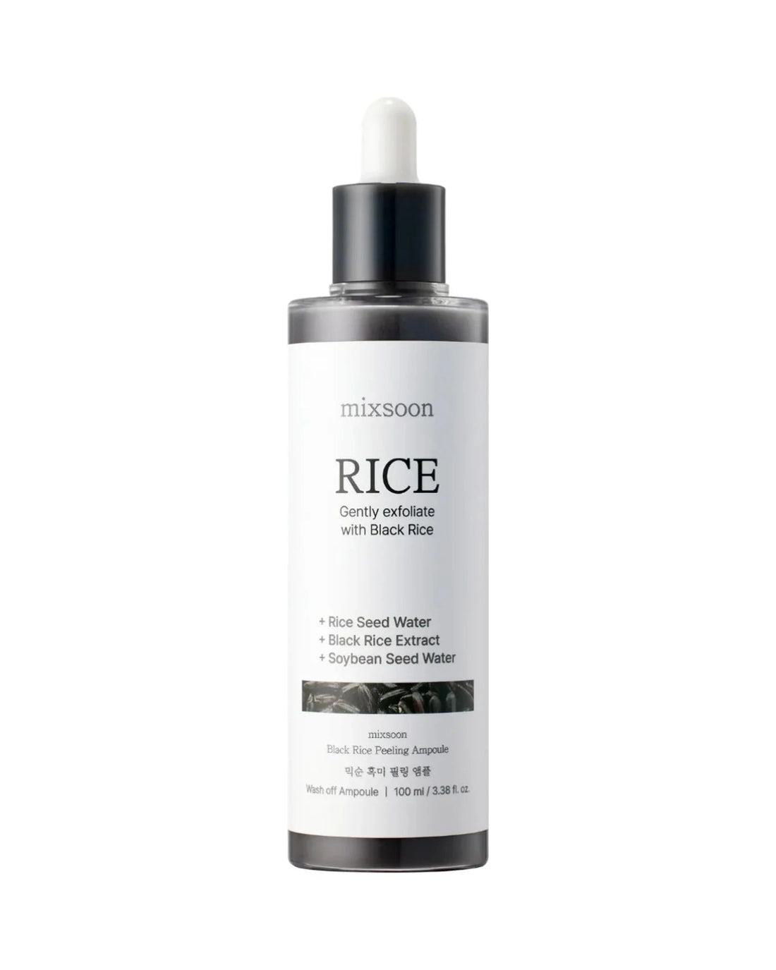 Mixsoon · Black Rice Peeling Ampoule · 100 ml