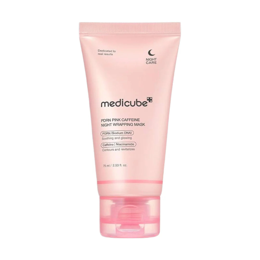 PDRN Pink Caffeine Night Wrapping Mask (Mascarilla de Noche con Caffeína)
