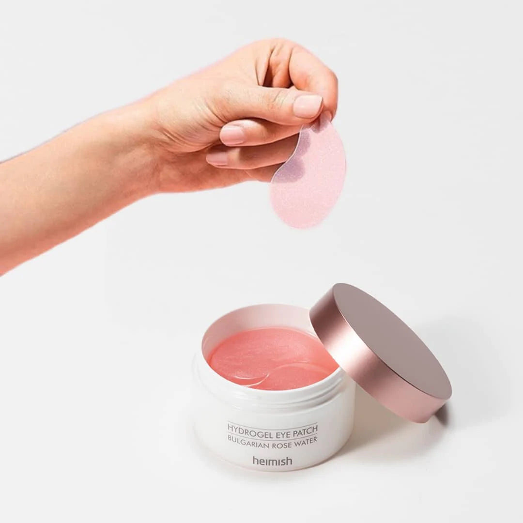 Heimish · Bulgarian Rose Hydrogel Eye Patch · textura