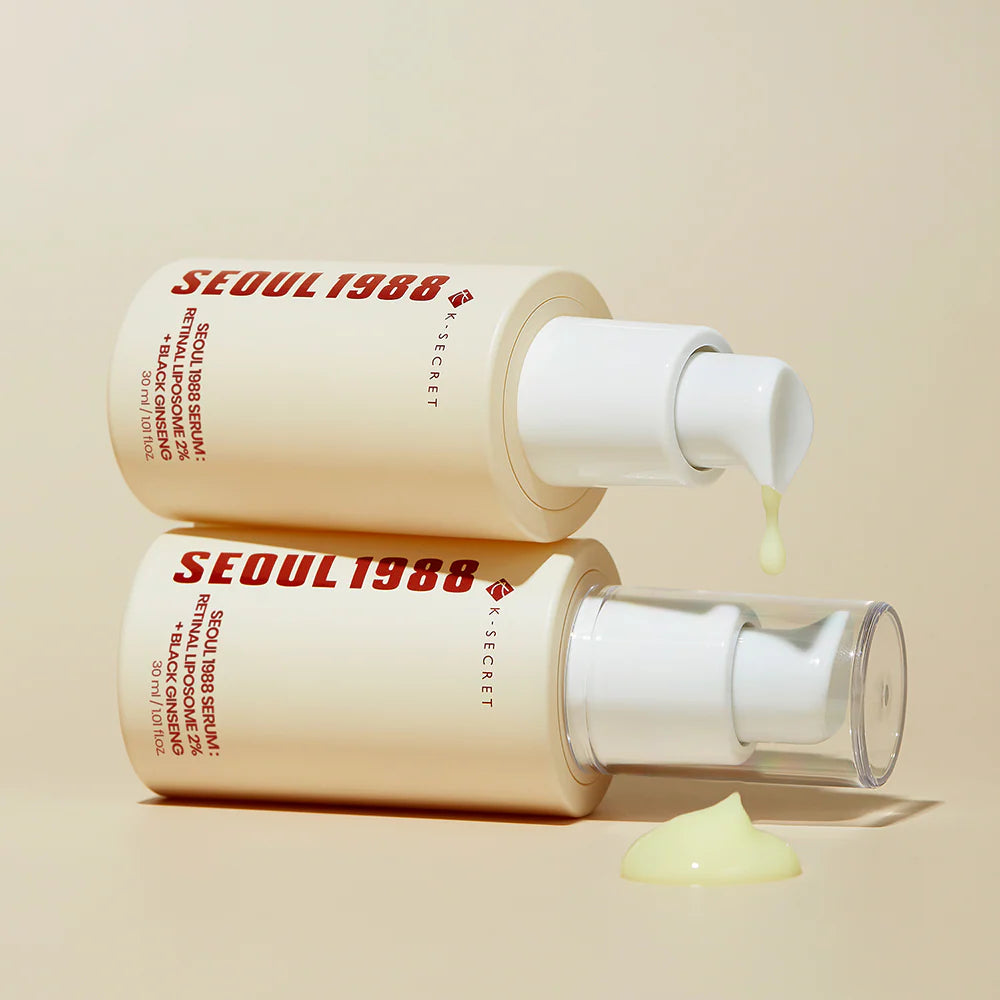 SEOUL 1988 Serum : Retinal Liposome 2% + Black Ginseng (Suero Retinol)