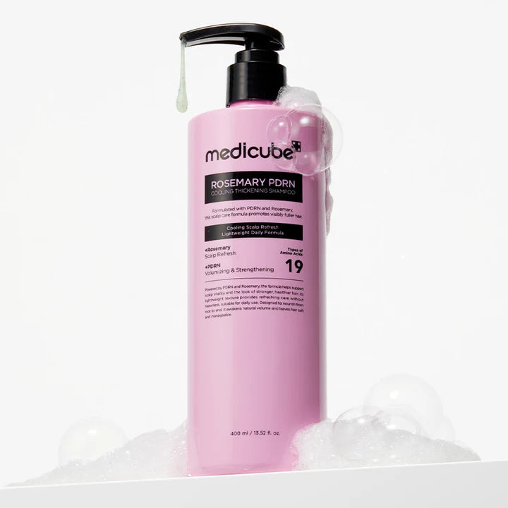 Rosemary PDRN Cooling Thickening Shampoo (Shampoo Fortalecedor Refrescante)