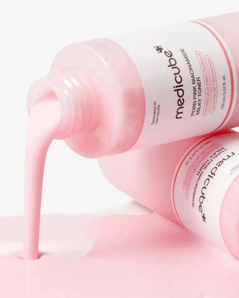 PDRN Pink Niacinamide Milky Toner (Tónico Suave con Niacinamida)