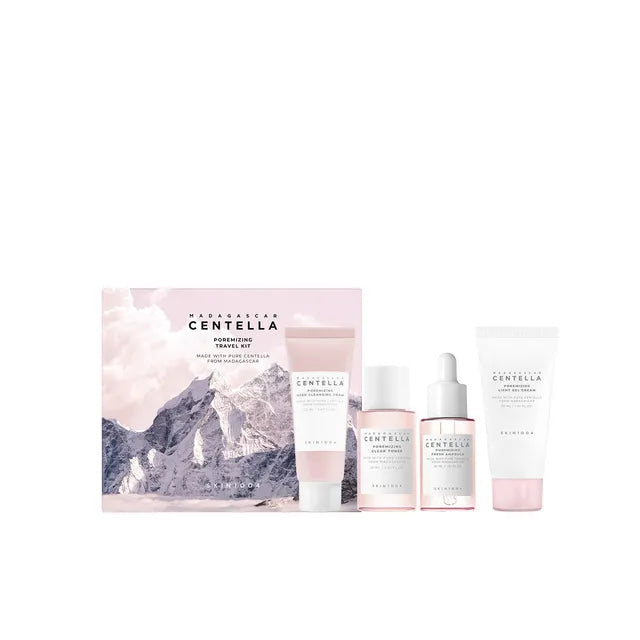 Madagascar Centella Poremizing Travel Kit (Kit de Viaje)