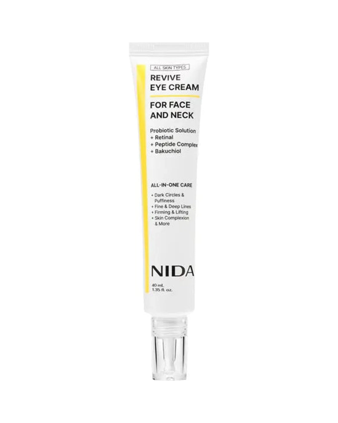 NIDA · Revive Eye Cream For Face And Neck · 40 ml