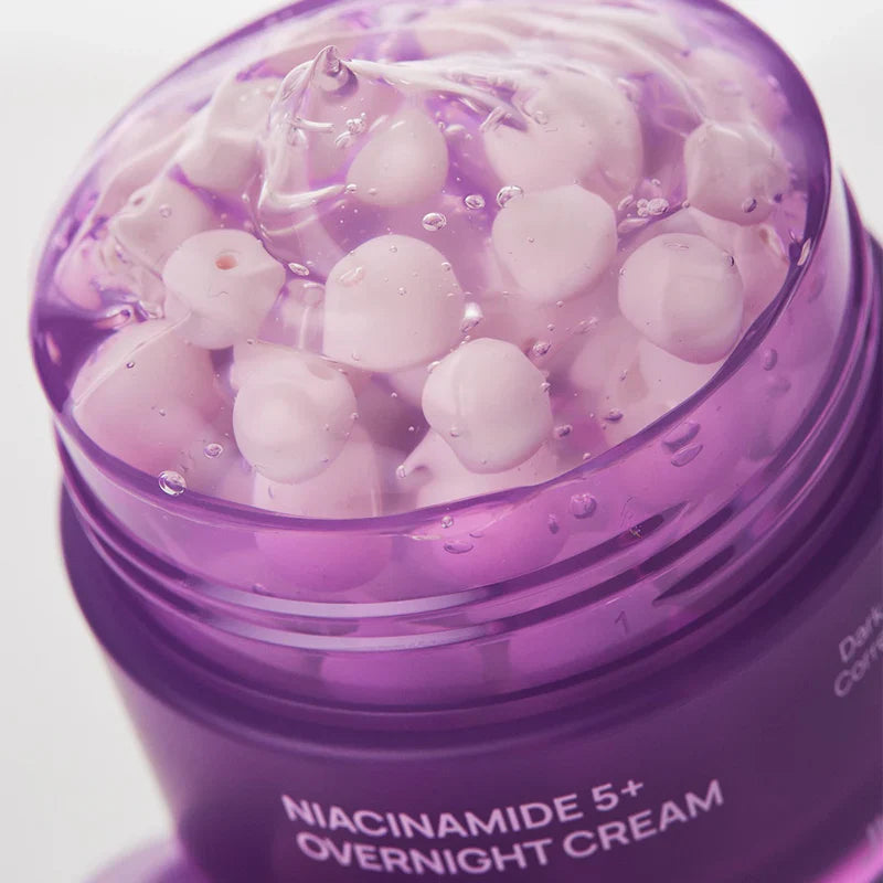 Jumiso · Niacinamide 5 + Overnight Cream · textura