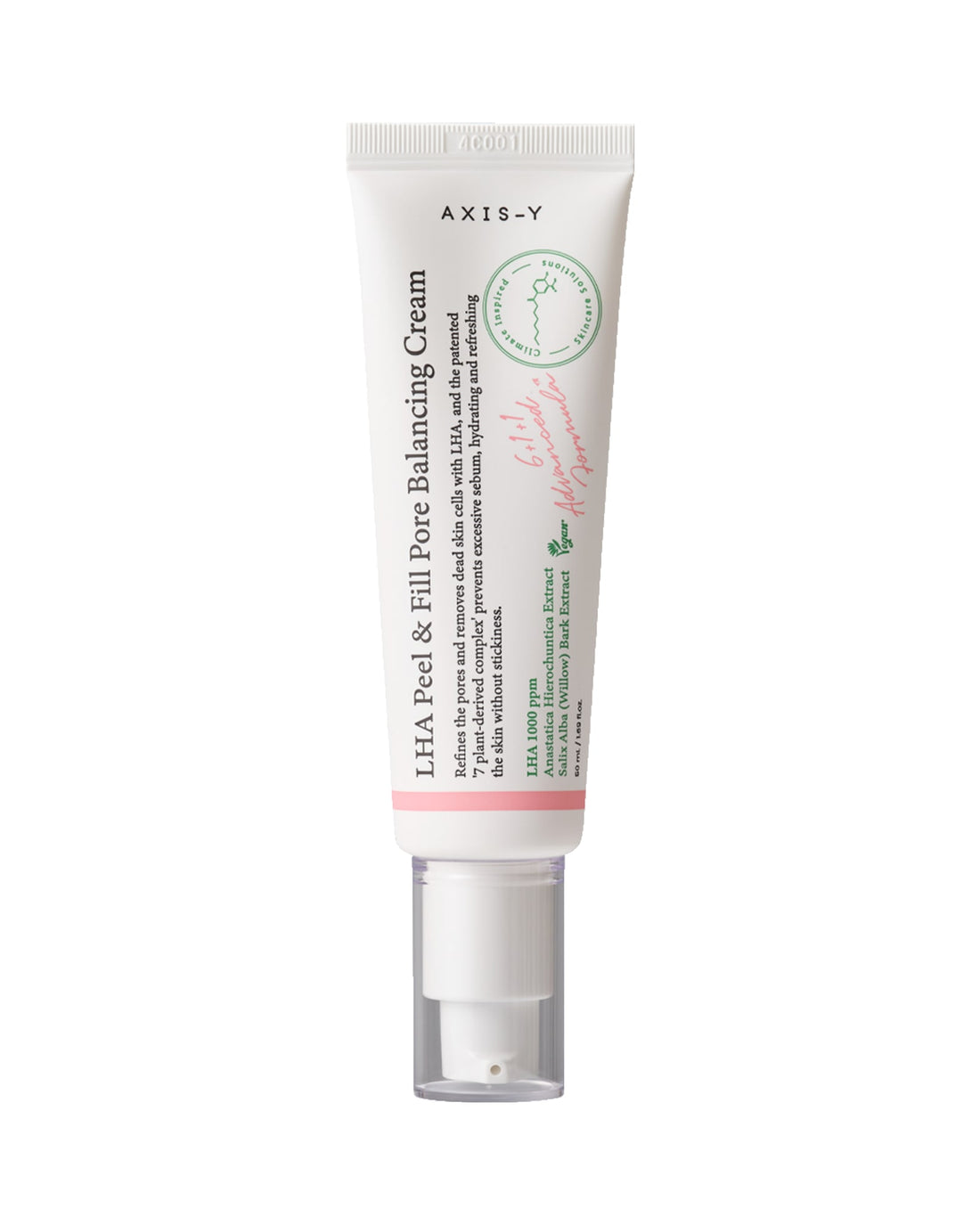 Axis-y · LHA Peel & Fill Pore Balancing Cream · 50 ml