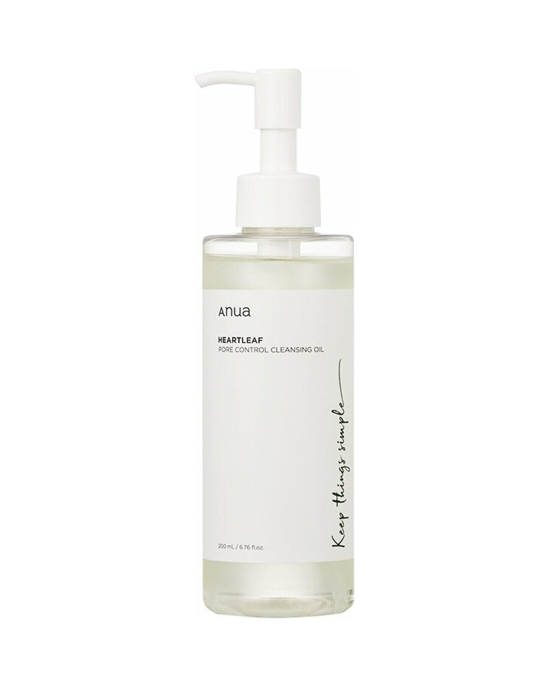 Anua · Heartleaf Pore Control Cleansing Oil · 200 ml