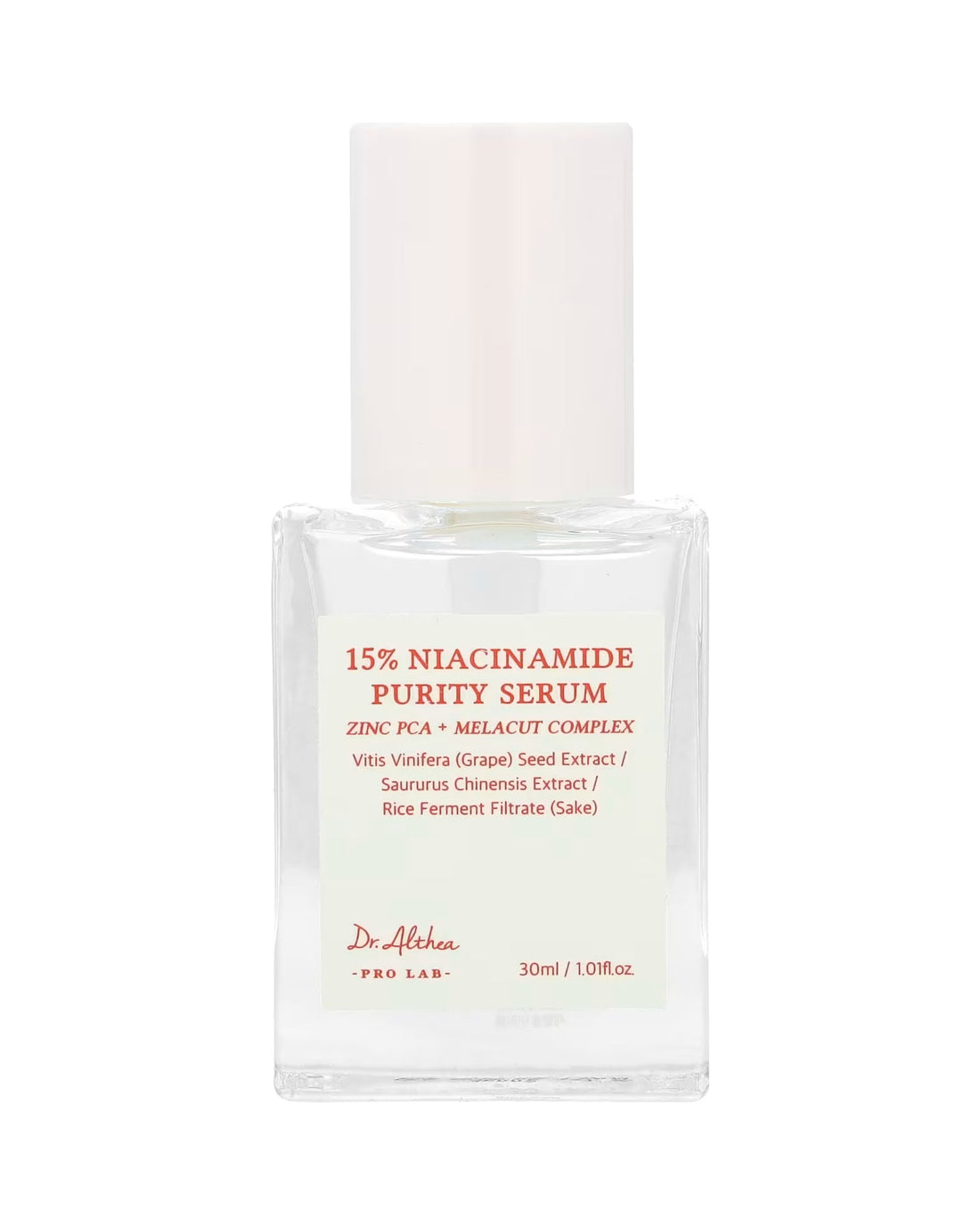 Dr.Althea · 15% Niacinamide Purity Serum · 30 ml