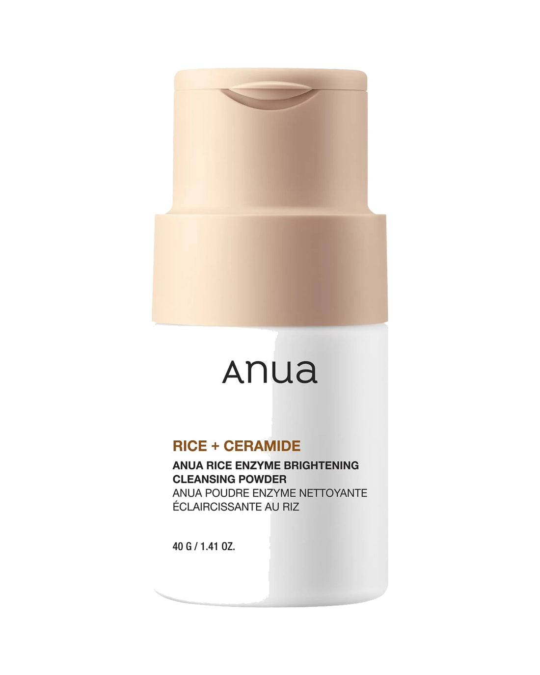 Anua · Rice Enzyme Brightening Cleansing Powder · 40 g