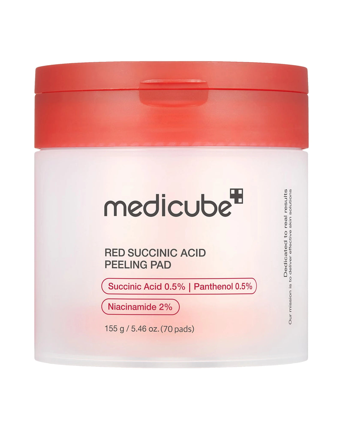 Medicube · Red Succinic Acid Peeling Pad · 155 g / 70 pzas