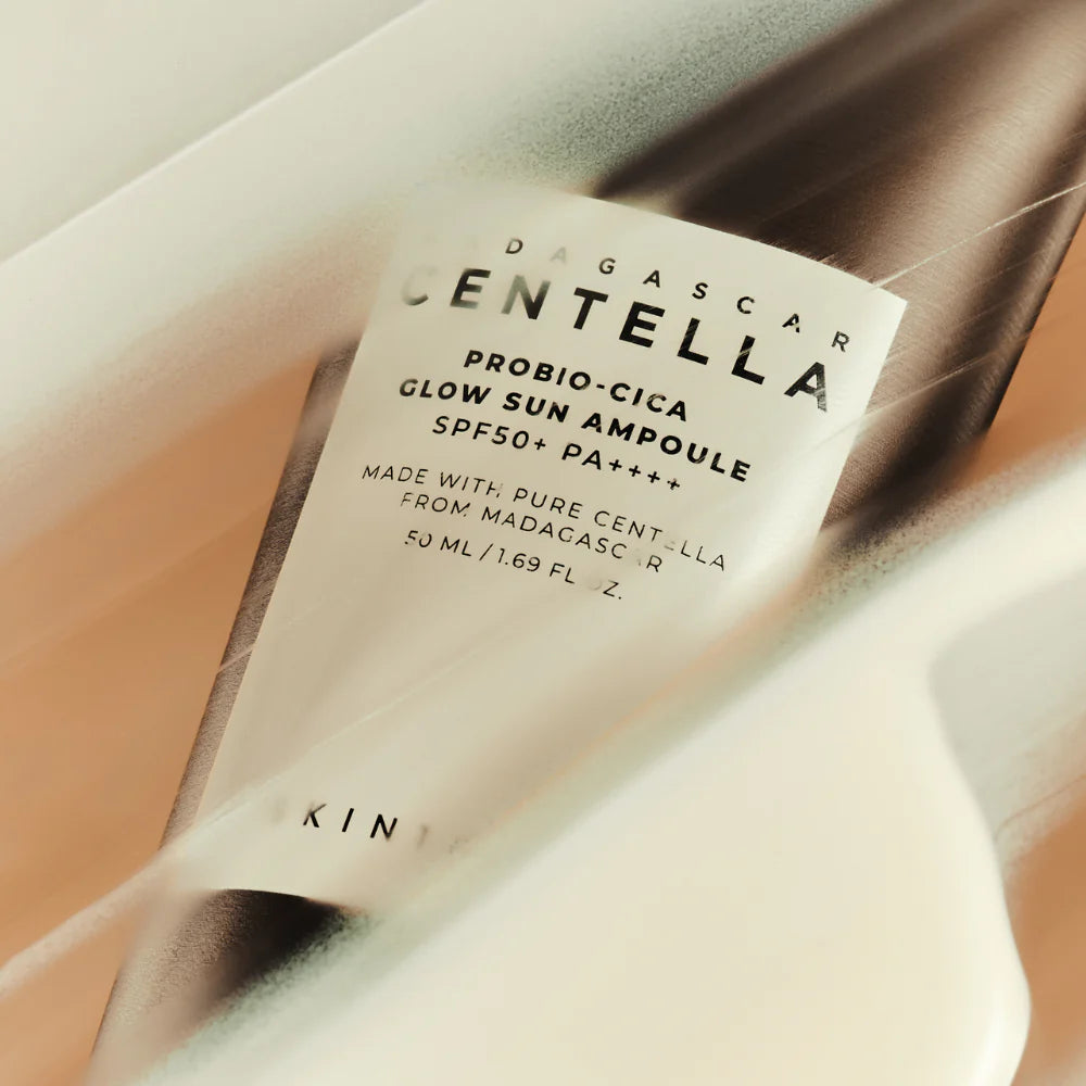 Madagascar Centella Probio-cica Glow Sun Ampoule (Protector Solar Hidratante)