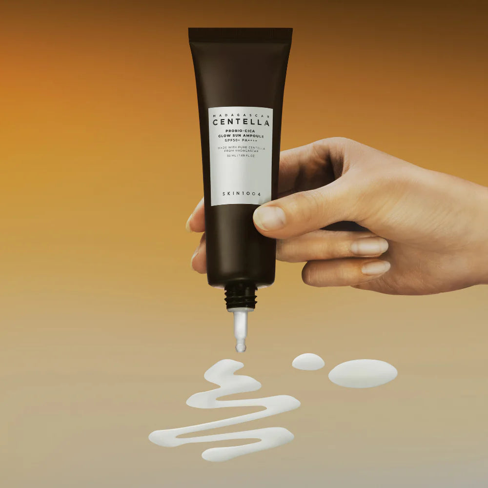 Madagascar Centella Probio-cica Glow Sun Ampoule (Protector Solar Hidratante)