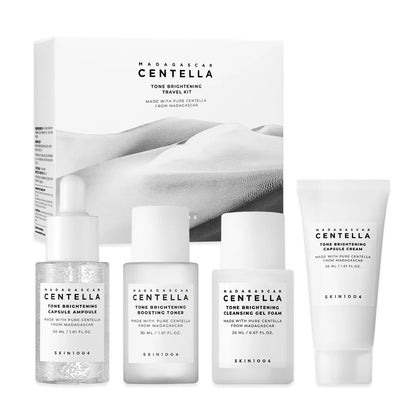 Madagascar Centella Tone Brightening Travel Kit (Kit de Viaje Iluminador)