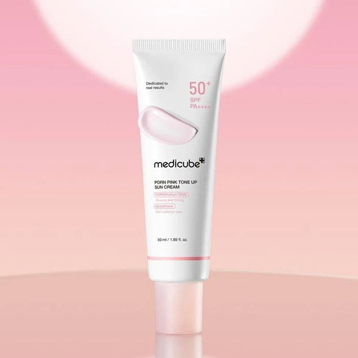 PDRN Pink Tone Up Sun Cream (Protector Solar Iluminador)